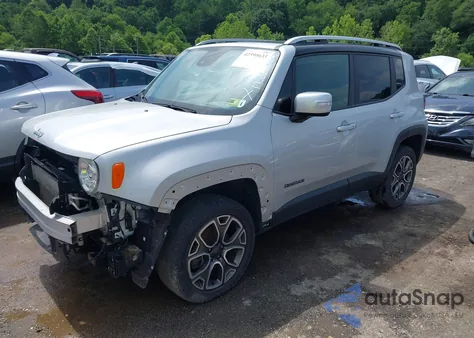 2018 Jeep Renegade Limited 4X4 from USA, damaged, VIN ZACCJBDB8JPG91677